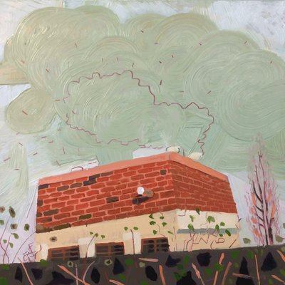 Hackney Marshes Cricket Pavilion Air Vent #2 by Thomas MacGregor